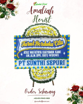 Papan Bunga Duka di Legoksari