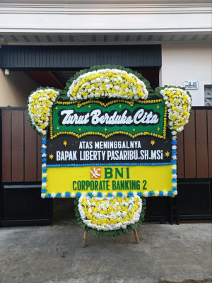 Papan Bunga Duka di Legoksari