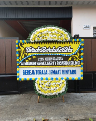 Papan Bunga Duka di Legoksari