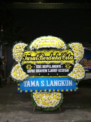 Papan Bunga Duka di Legoksari