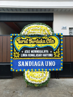 Papan Bunga Duka di Legoksari